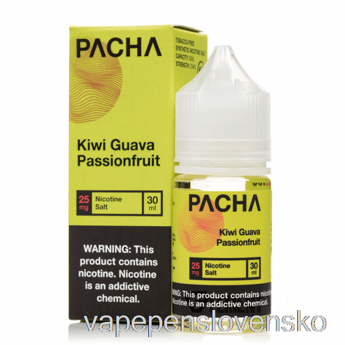 Kiwi Guava Passionfruit - Pacha Soli - 30 Ml 50 Mg Vape Bez Nikotinu